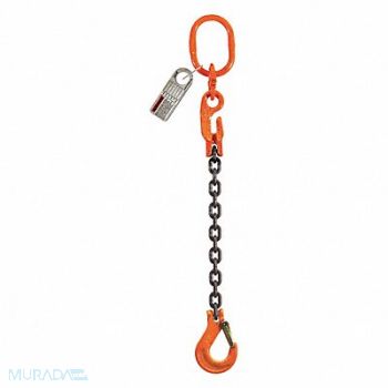 PEWAG Chain Sling G100 SOSXK Alloy Steel 10 ft, 2VCE7