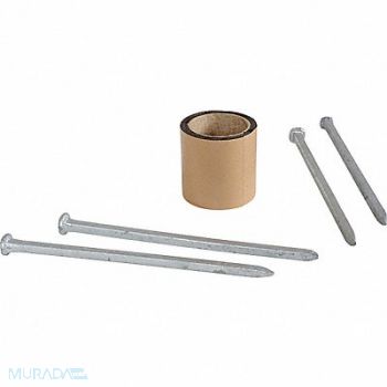 GRAINGER APPROVED Asphalt Mounting Kit F/4 Holes, 2VDA9