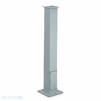 WIEGMANN Pedestal Column 35 In L Straight Steel, 2VE13