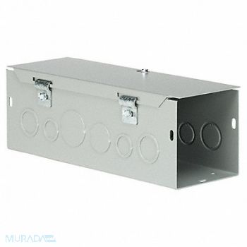 WIEGMANN Straight Wireway NEMA 1 Length 1 Ft Gray, 2VE35