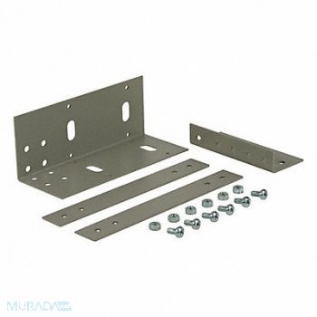 WIEGMANN Wireway Bracket Hanger 4x4 Sq In Gray, 2VE51