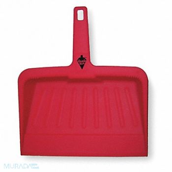 TOUGH GUY Handheld Dust Pan Red, 2VEY1