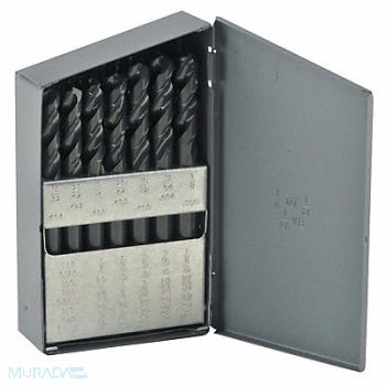 CLEVELAND Screw Machine Drill Bit Set 29pc Cobalt, 2VTX8