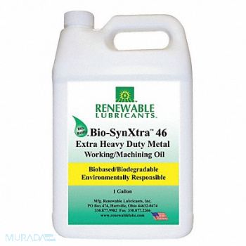 RENEWABLE LUBRICANTS Cutting Oil 1 gal Bottle, 2VXK8