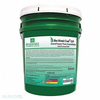 RENEWABLE LUBRICANTS Cutting Oil 5 gal Bucket, 2VXN7