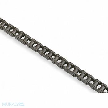 TSUBAKI Roller Chain 10ft Riveted Pin Steel, 6L483