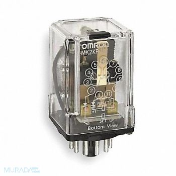 OMRON H7975 Latching Relay 11 Pin Octal 120VAC, 2W923
