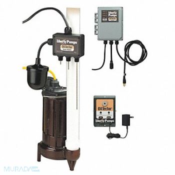 LIBERTY PUMPS Elevator Sump Pump 1/2 HP Tether Float, 2WMN1