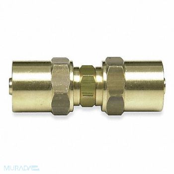 SPEEDAIRE Barbed Hose Mender Brass 1/4 ID Male, 2X770