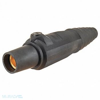 HUBBELL Connector Double Set Blk Female Taper, 2XB35