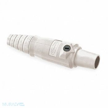 HUBBELL Connector Double Set Screw Wht Female, 2XB39