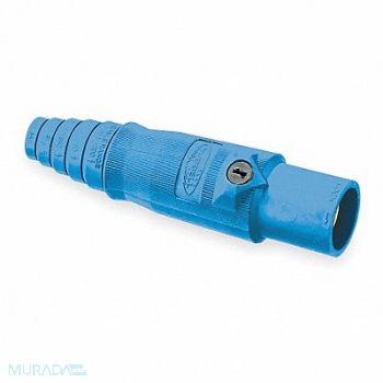 HUBBELL Connector Double Set Screw Blu Male, 2XB41