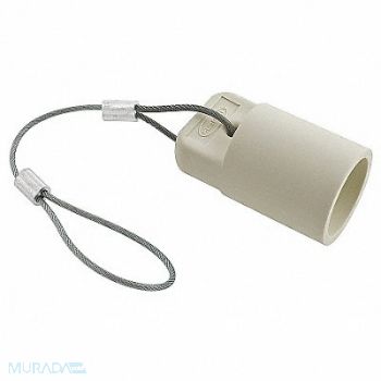 HUBBELL Cap White 300/400A Female Single Pole, 2XB49