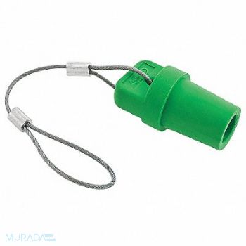 HUBBELL Cap Green 300/400 Amp Male Single Pole, 2XB62