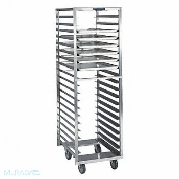LAKESIDE Pan Tray Rack Open Stainless 27x21x67, 2XJL1