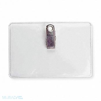 GRAINGER APPROVED Clip on Badge Holder PK5, 2XKF2