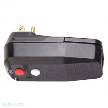 POWER FIRST Plug-In GFCI User Supp Cord 15A Blk 120V, 2XYR2