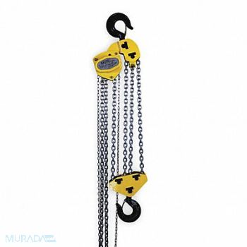 OZ LIFTING PRODUCTS Manual Chain Hoist 20000 lb Lift 20 ft., 2YAZ8