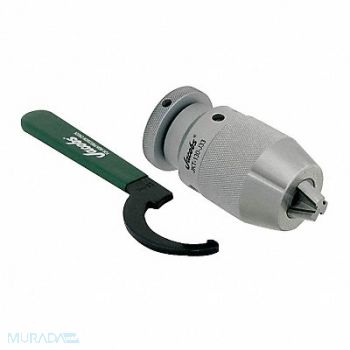 JACOBS Drill Chuck Keyless Steel 0.512 In 33JT, 2YCJ8