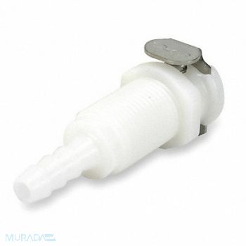 COLDER Panel Mount Coupler Acetal Barbed 1/8, 2YDG5