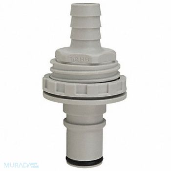 COLDER Panel Mount Insert Polypropylne Shut-Off, 2YDT8