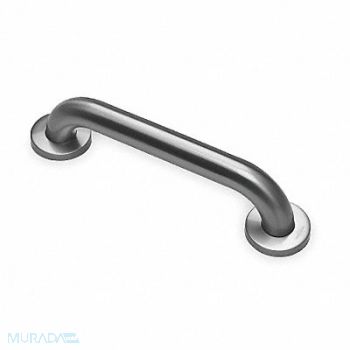 ENCORE Grab Bar SS Satin 18 in L, 2YDU7