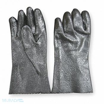 CONDOR D0526 Chemical Resistant Glove PVC XL PR, 2YEN7