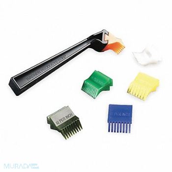 DIVERSITECH Fin Comb Kit 8 to 14 Fins per In., 2YJ76