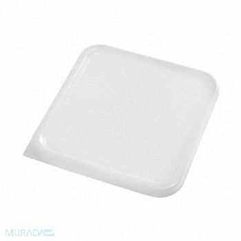 RUBBERMAID COMMERCIAL PRODUCTS Square Storage Container Lid White, 2YJ94