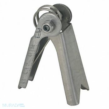 DAYTON Two-Way Spring Latch 304 SS Natural, 2YPK2