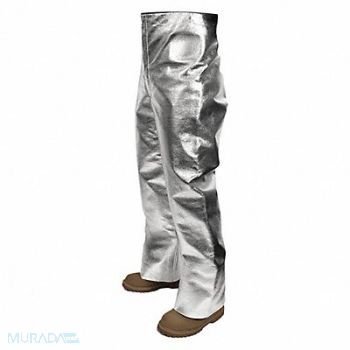 NATIONAL SAFETY APPAREL Overpants Aluminizd Carbon Kevlar(R) 2XL, 2YRL2
