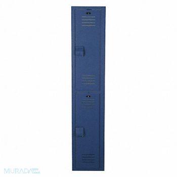 BRADLEY Lckr 2x1Lckr Deep Bl 72 x12 x15 Assm, 2YY26