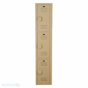 BRADLEY F9037 Lckr 3x1Lckr Beige 72 x15 x18 Assm, 2YY45