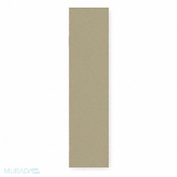 BRADLEY Panel 72 x3/8 x18 Beige HDPE, 2YY63