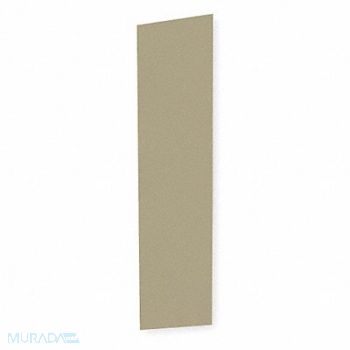 BRADLEY Panel 72 x3/8 x18 Beige HDPE, 2YY81