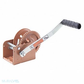 DUTTON-LAINSON Ratcheting Winch Spur No Brake 1400 lb., 2Z601