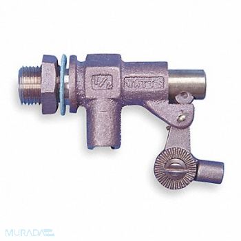 WATTS Float Valve 1/2 In Bronze Bulkhead Mount, 2ZDN4