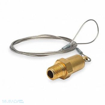 TRAMEC SLOAN Drain Fitting 1/4-18 Black, 2ZJR8