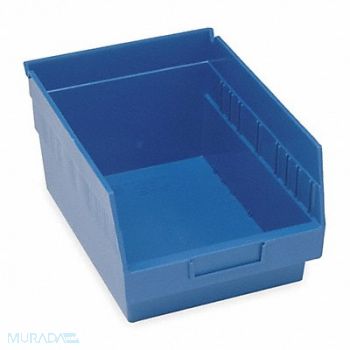 QUANTUM STORAGE SYSTEMS E5734 Shelf Bin Blue Polypropylene 6 in, 2ZMP5