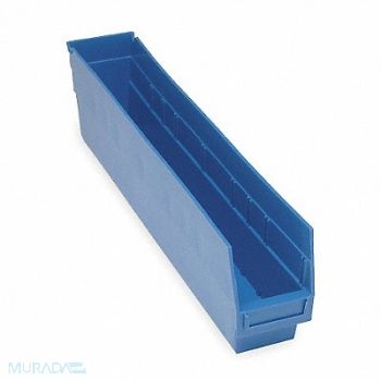 QUANTUM STORAGE SYSTEMS E5735 Shelf Bin Blue Polypropylene 6 in, 2ZMP6