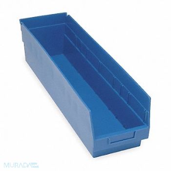 QUANTUM STORAGE SYSTEMS E5736 Shelf Bin Blue Polypropylene 6 in, 2ZMP7