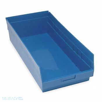 QUANTUM STORAGE SYSTEMS E5738 Shelf Bin Blue Polypropylene 6 in, 2ZMP9