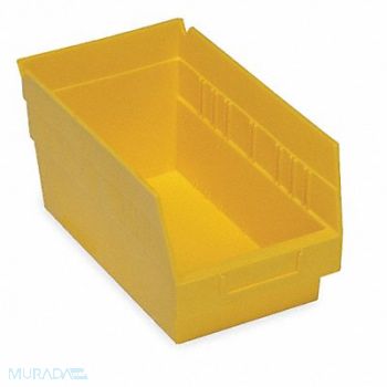 QUANTUM STORAGE SYSTEMS E5729 Shelf Bin Yellow Polypropylene 6 in, 2ZMT1
