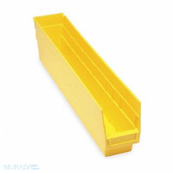 QUANTUM STORAGE SYSTEMS E5735 Shelf Bin Yellow Polypropylene 6 in, 2ZMU6