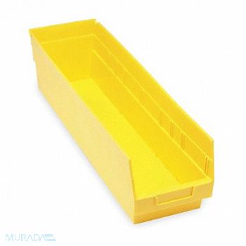 QUANTUM STORAGE SYSTEMS E5736 Shelf Bin Yellow Polypropylene 6 in, 2ZMU8