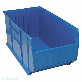 QUANTUM STORAGE SYSTEMS E6587 Bin Blue Polypropylene 17 1/2 in, 2ZMV5