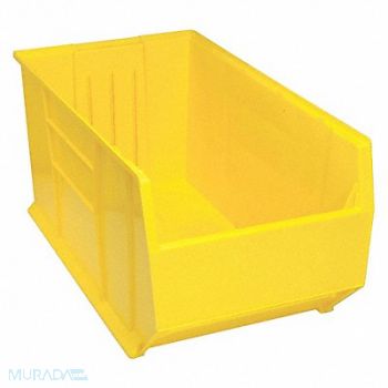 QUANTUM STORAGE SYSTEMS E6587 Bin Yellow Polypropylene 17 1/2 in, 2ZMX3
