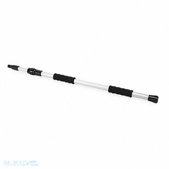 TOUGH GUY Telescoping Pole 62 in L Silver, 2ZPA3