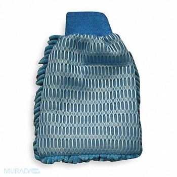 TOUGH GUY Scrubbing Mitt 11 1/2 in L Blue, 2ZPE1