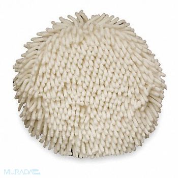 TOUGH GUY Scouring Pad 9 in L White, 2ZPE2